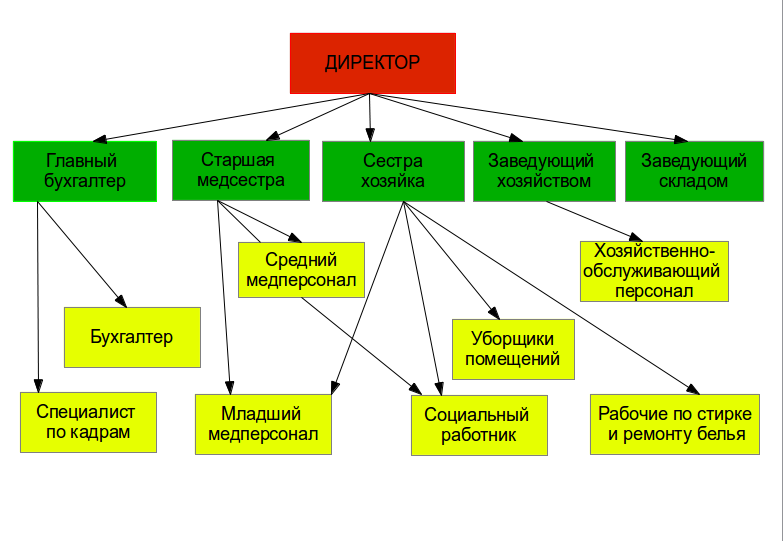 Структура организации